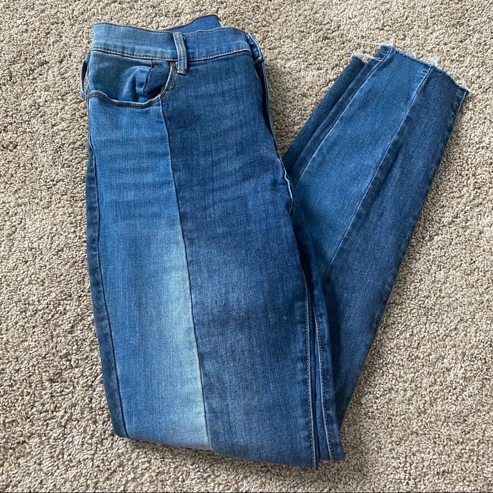 PacSun Two Panel High Rise Ankle Jegging Jeans